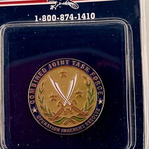 Operation Inherent Resolve Lapel Pin